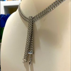 Silver tone Neclace and Bracelet set
